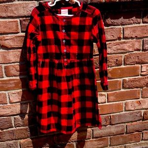 Size 6 Buffalo Plaid Button up dress
